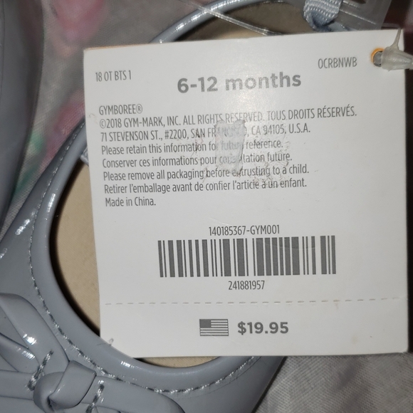 NWT Baby Girl Shoes - Picture 3 of 3